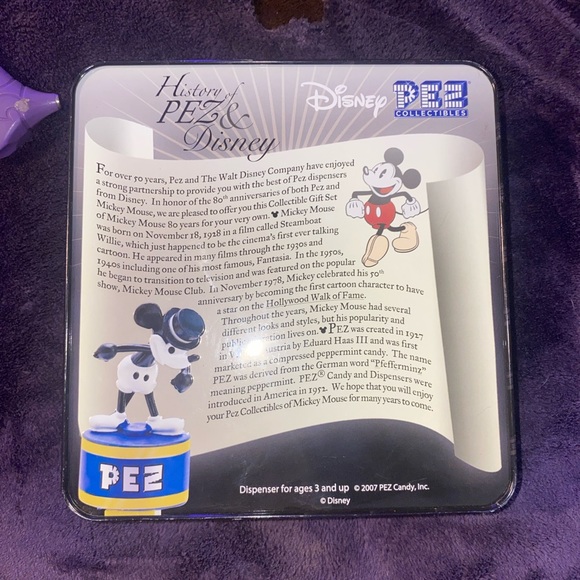 Pez collector tin of Mickey Mouse - Picture 4 of 8